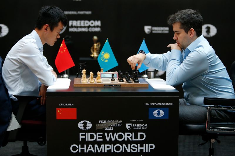 Ding Liren becomes world chess champion after beating Ian